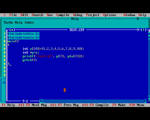 mcq on c programming array 03