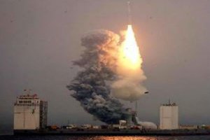 China launched a space rocket from the sea for the first time on 5 June