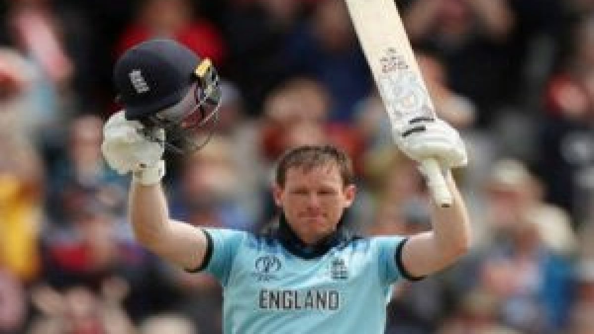 England captain Eoin Morgan set the world record for most sixes in an ODI