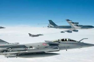 Indian Air Force and French Air Force have planned to carry out Garuda, atwo-week-long mega air exercise, beginning on July 1 in France. The aim is to boost the military-to-militaryties between the two countries. A fleet of Sukhoi 30 fighter jets of the Indian Air Force will engage in dogfights with France’s Rafale multirole aircraft in simulated scenarios as part of the ‘Garuda’ exercise. Other assets include mid-air refueller will also be sent to France by the IAF. It will be one of the largest air exercises between the two strategic partners. The exercise will also provide an opportunity to a sizeable number of IAF pilots to have a close look at the Rafale jets being operated by the French Air Force. India had signed a government-to-government deal with France in 2016 to buy 36 Rafale fighter jets at a cost of about Rs.58,000-crore. The first Rafale jet is scheduled to be delivered in September.