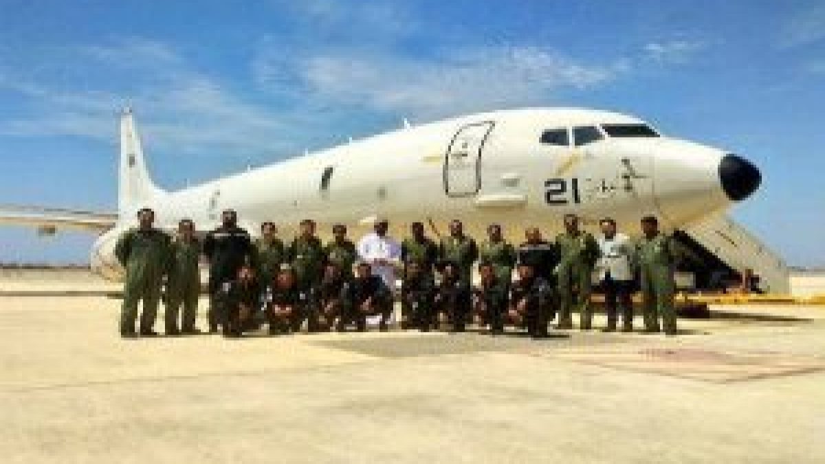 Indian Navy deployed P-8I long range maritime surveillance aircraft for anti piracy