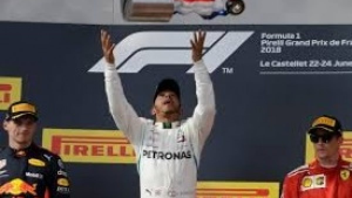 Lewis Hamilton won French Grand Prix