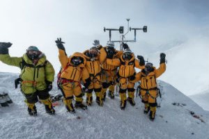 Scientists from National Geographic Society and Tribhuvan University installed have installed two highest weather stations in the world in an expedition to Mount Everest that wrapped up in June 2019. The two weather monitoring stations are located at an altitude of 8,430 meters (27,657 feet) and 7,945 meters (26,066 feet). Also, three other stations have been set up across the Mount Everest. The setting up of the weather station aim to collect weather data. The data gathered from the stations will help scientists to understand how rising global temperatures impacts the rapidly melting glaciers. The nearly two month expedition involved a team of more than 30 scientists from all over the world, including 17 Nepali researchers. The team also collected the world highest ice core sample at 8,020 meters , which will help the scientists study the deep record of precipitation on the mountain and composition of the atmosphere during pre-industrial times. The project also reached another milestone of placing the world's highest helicopter-based lidar scan and the most detailed photogrammetric imaging, also with lidar scans, of the Everest Base Camp area and the entire Khumbu Glacier.