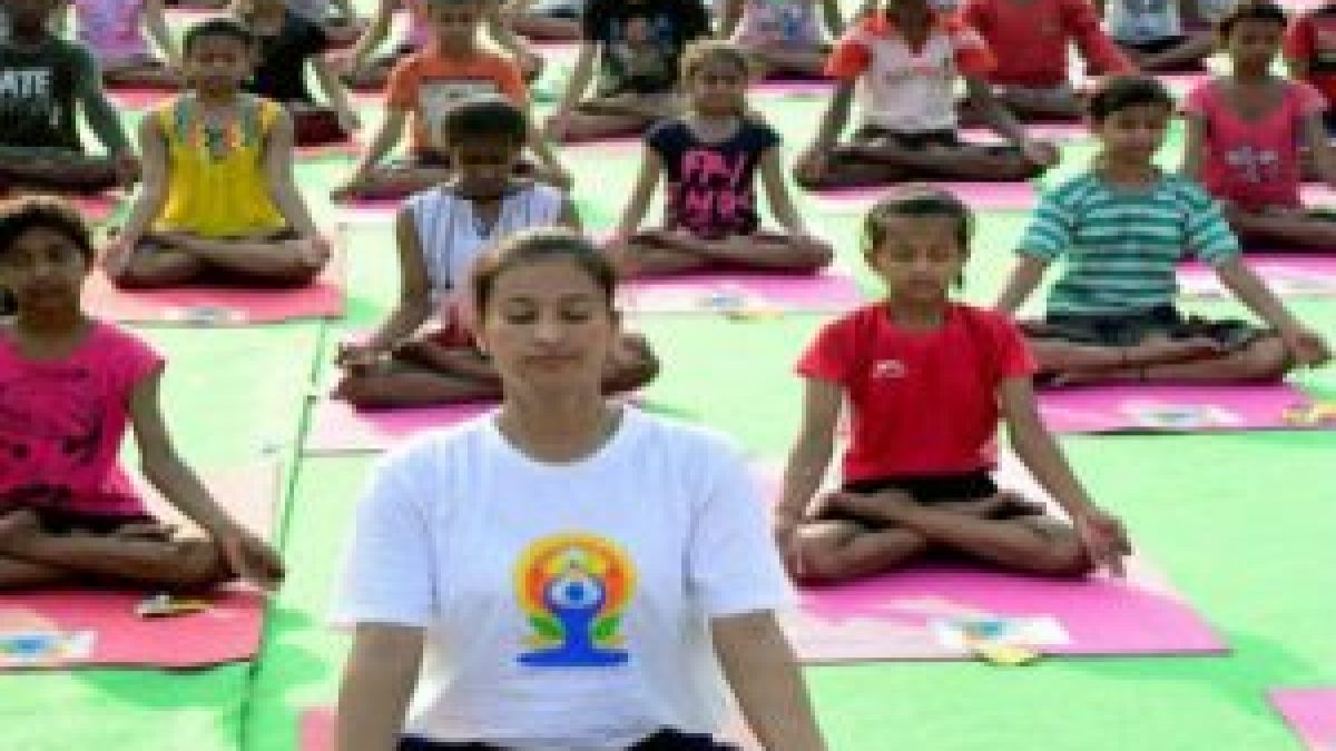yoga mahotsava was organized in new delhi