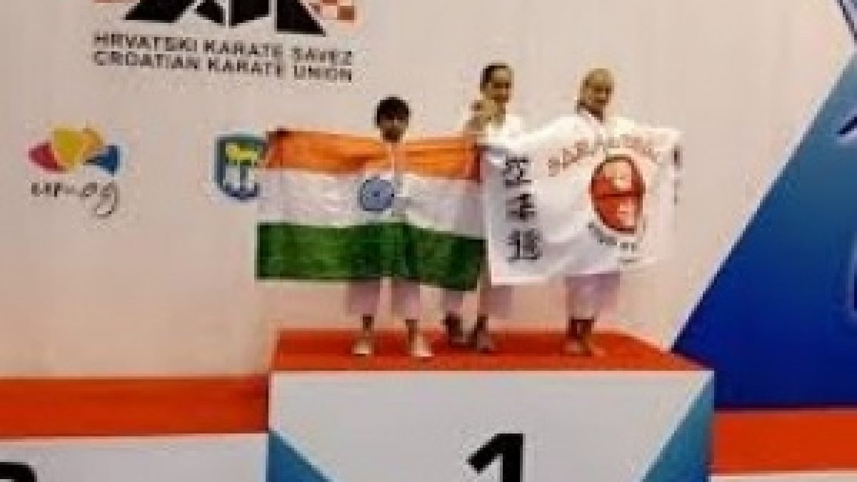 Arinjeeta Dey from Bengal wins medal for India in World Karate Championship in Croatia