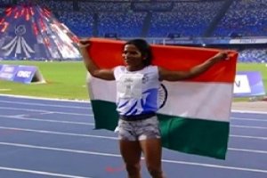 India's Dutee Chand clinched a Gold medal 100-metres event at World Universiade