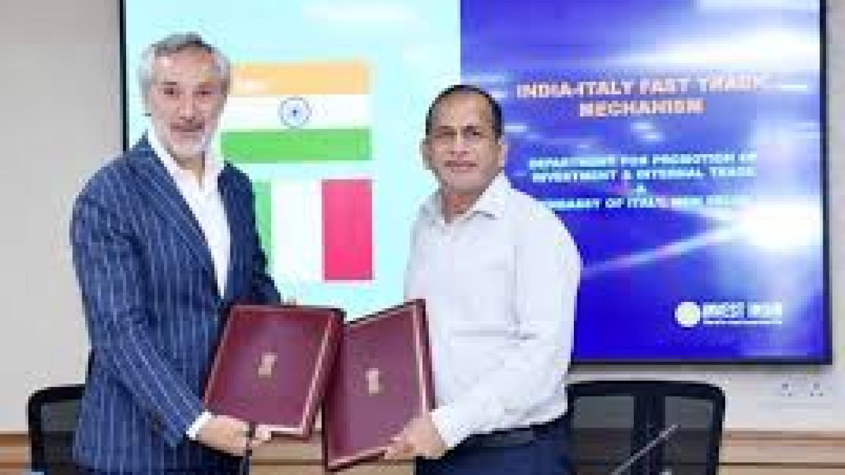 India and Italy set up Fast-Track Mechanism