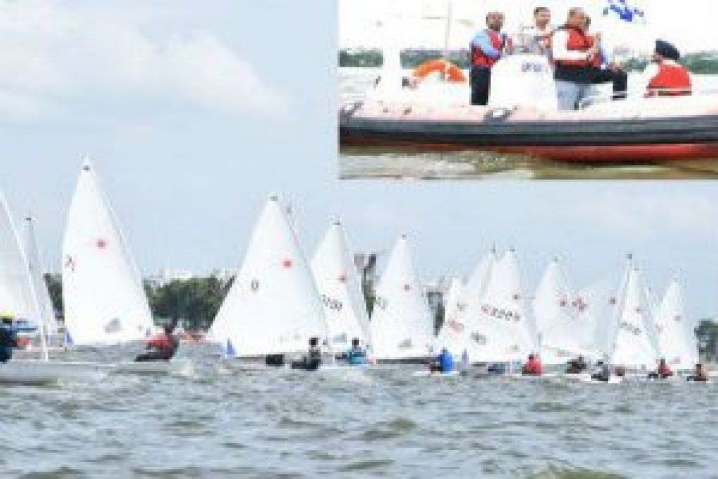 34th edition of the National level sailing championship, began in Telangana on 2 July, Hyderabad Sailing Week