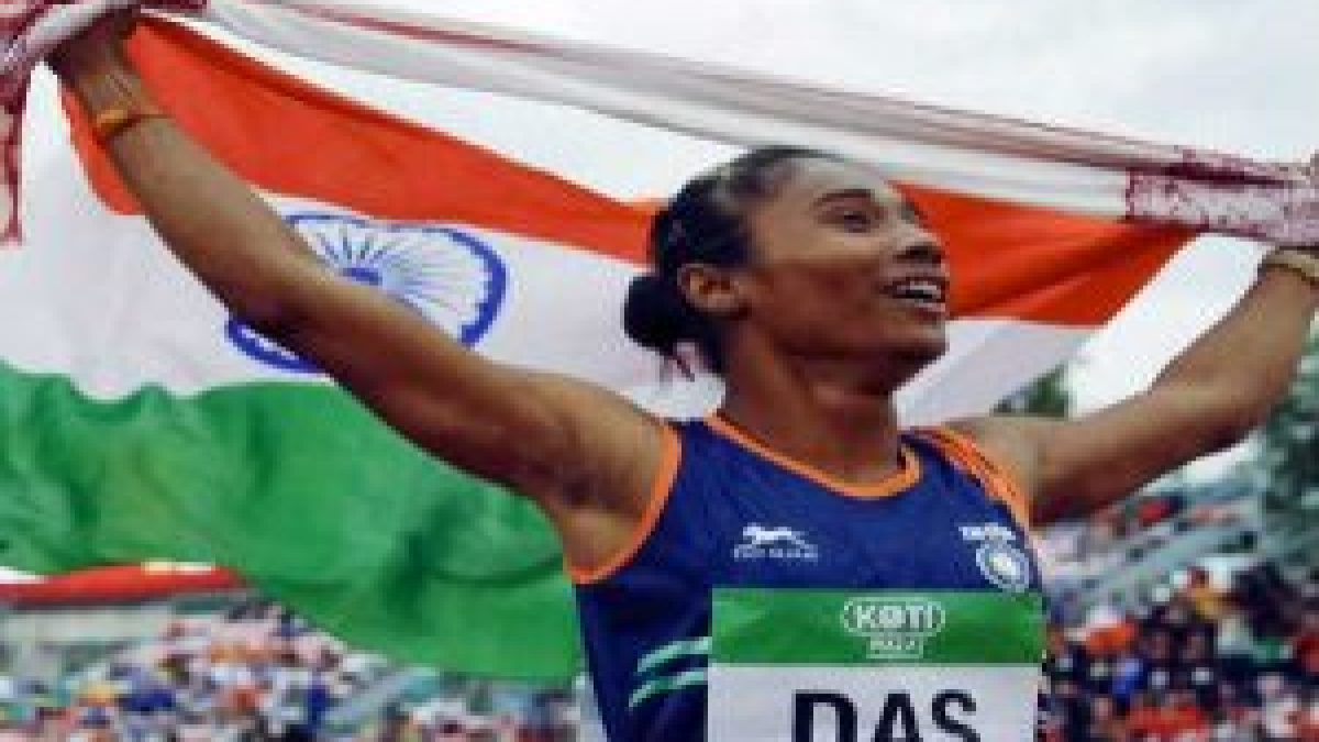 Hima Das won the women's 200m gold in the Poznan Athletics Grand Prix in Poland