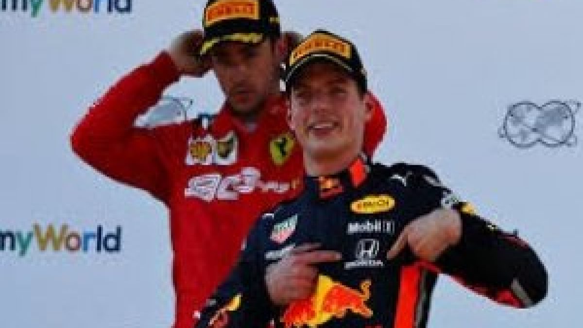 Max Verstappen wins thriller after late pass on Charles Leclerc