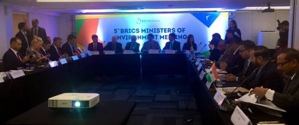 Fifth Meeting Of BRICS Minister Of Environment