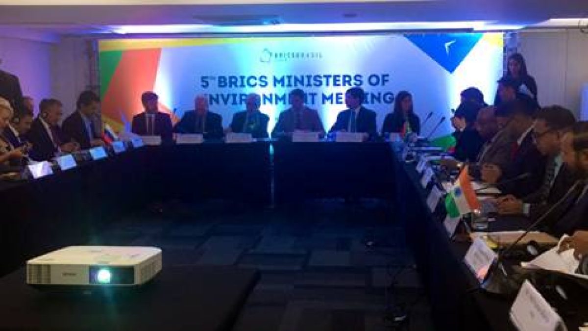 Fifth Meeting Of BRICS Minister Of Environment