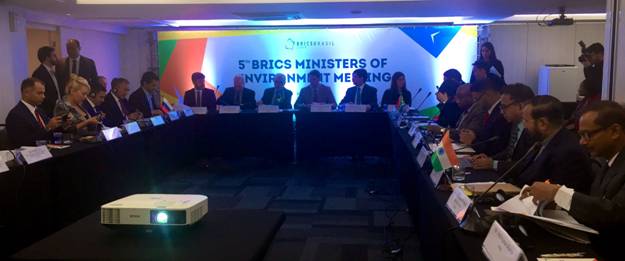 Fifth Meeting Of BRICS Minister Of Environment