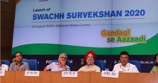 Hardeep Puri launches Swachh Survekshan 2020