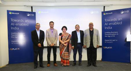 Microsoft and ISB sign MoU to set up AI Digital Lab