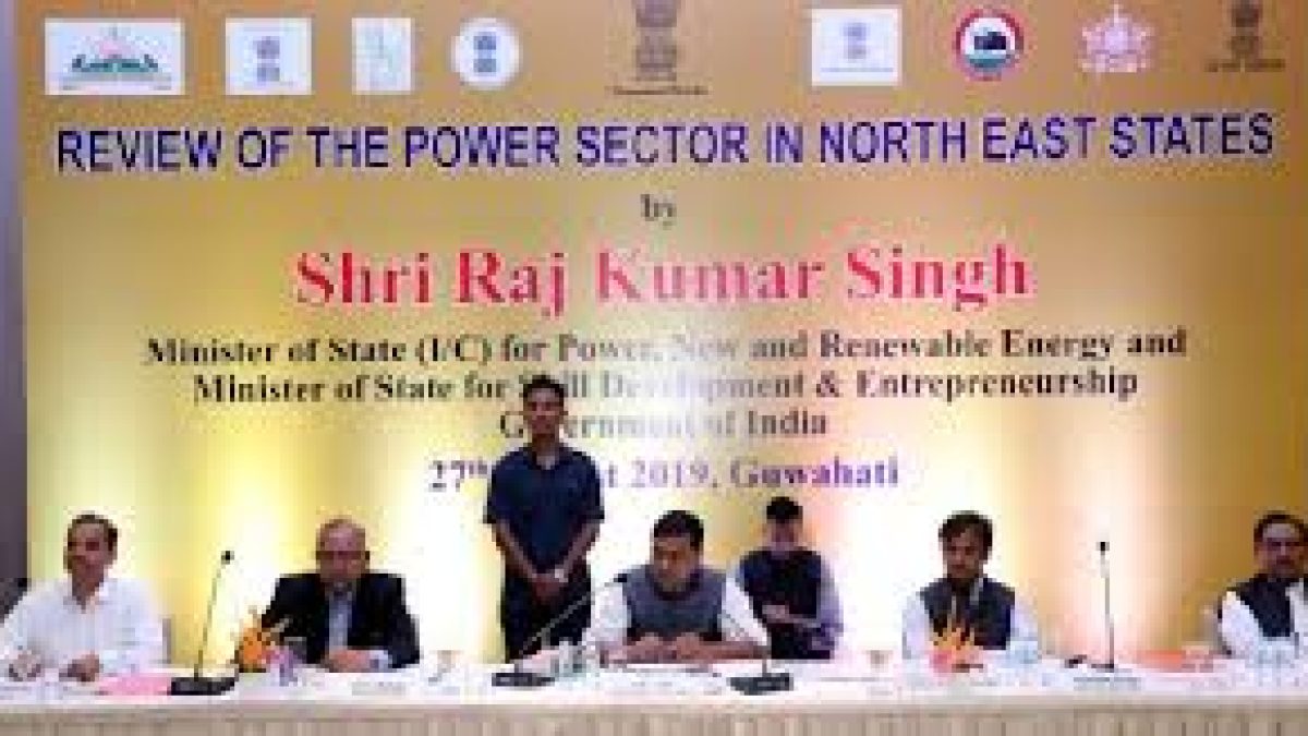 Power Minister holds meeting with North-Eastern States