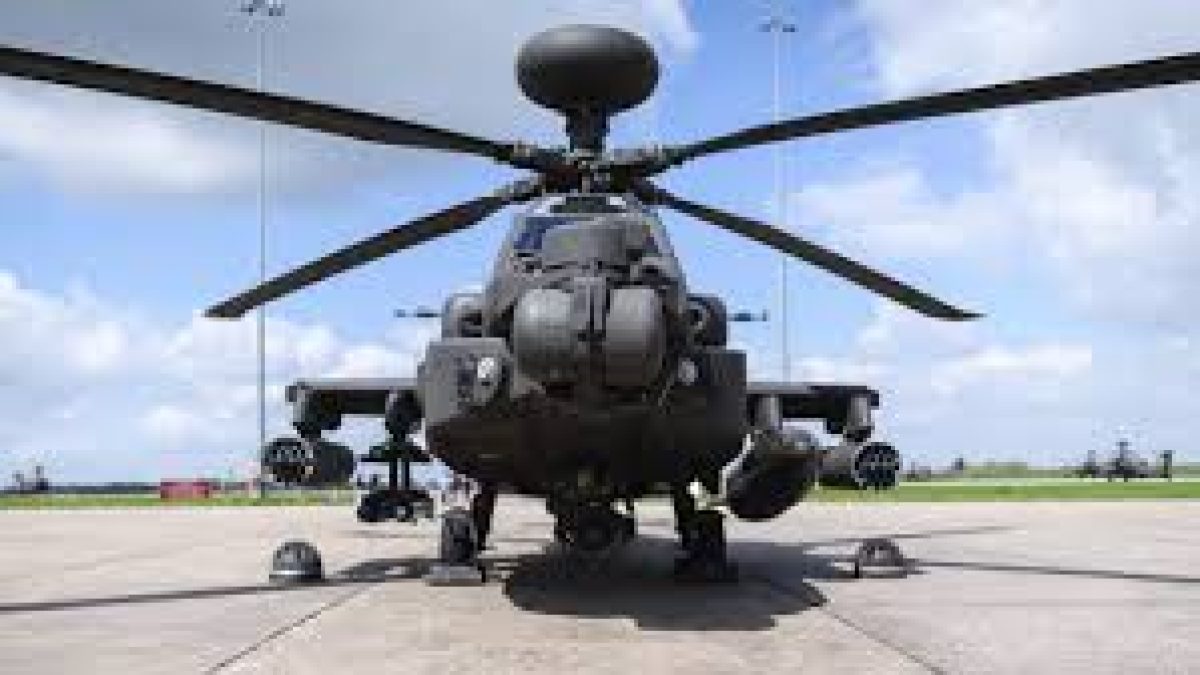 Indian Air Force inducts 8 new Apache attack choppers