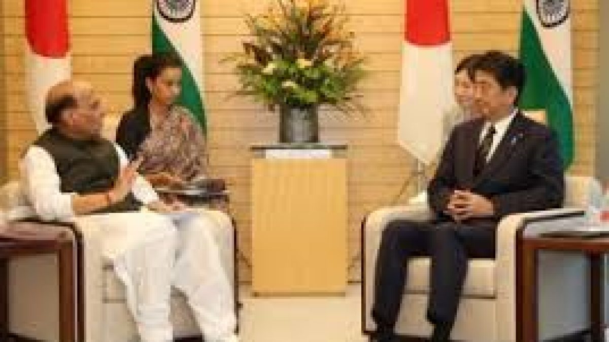 India Defence Ministerial Meeting with Japanese Defence Minister