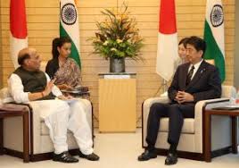 India Defence Ministerial Meeting with Japanese Defence Minister