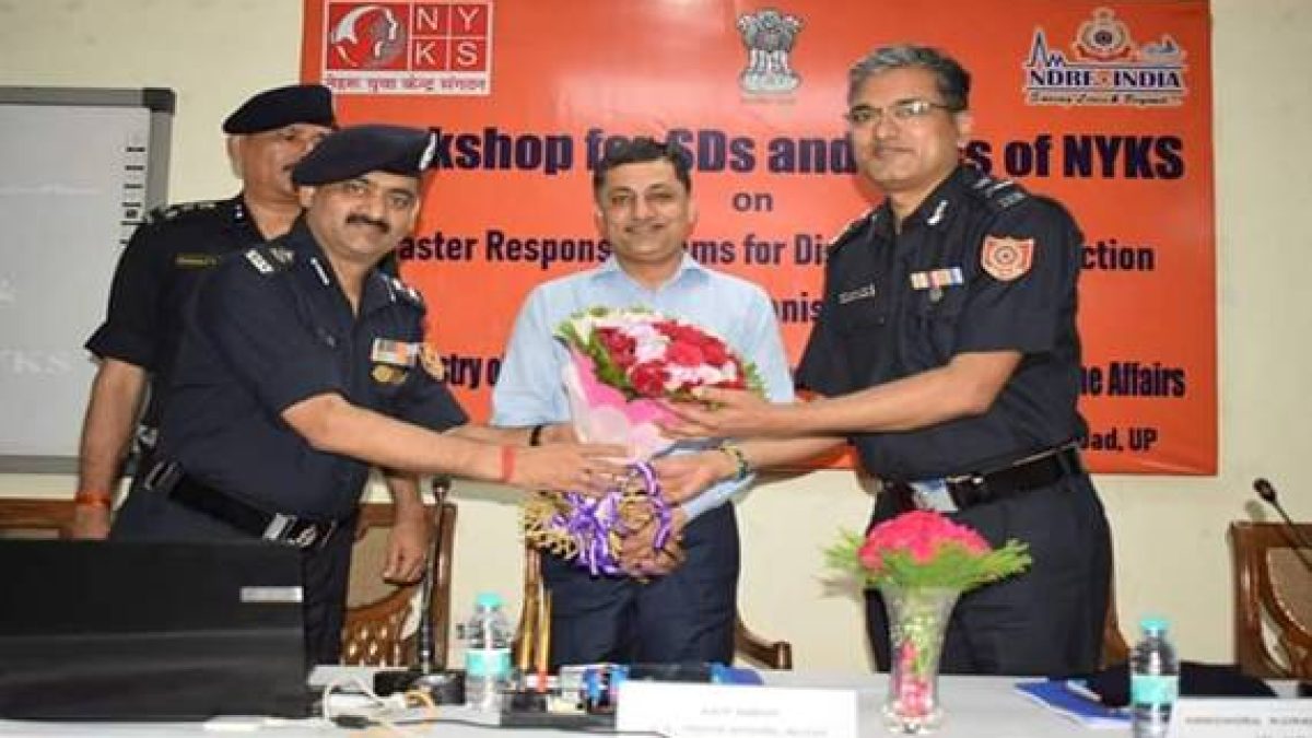 NYKS to Prepare Disaster Response Teams for Disaster Risk Reduction in collaboration with NDRF