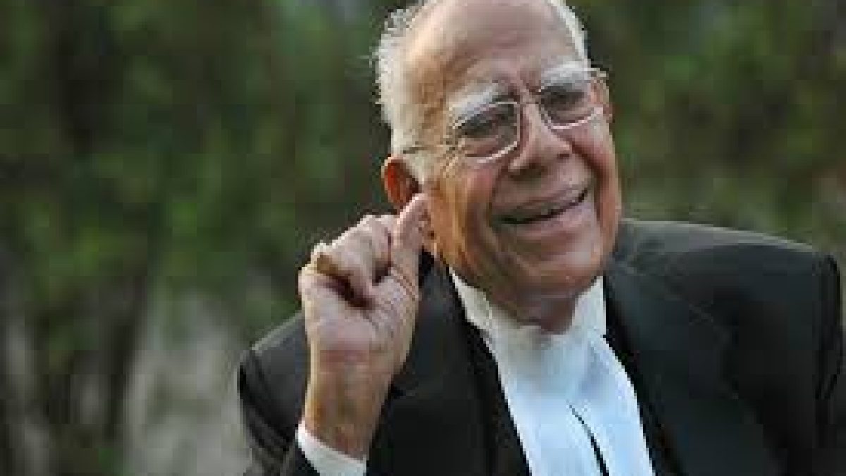 Former Union minister Ram Jethmalani passed away