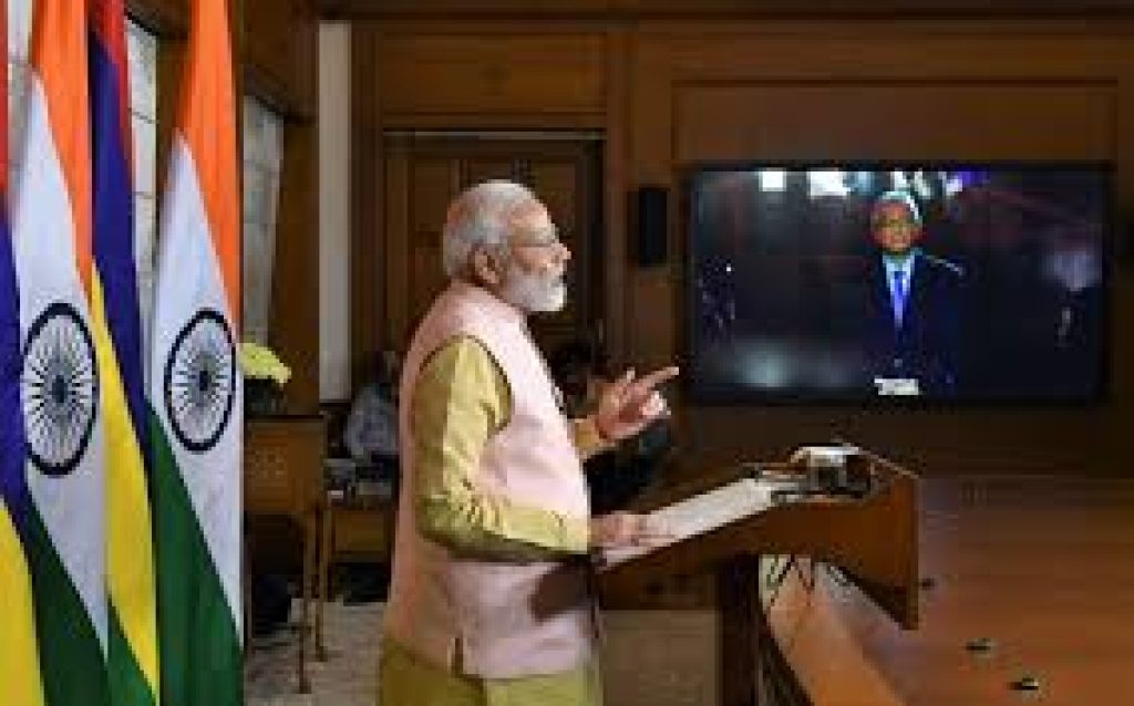 Joint inauguration of Metro Express and ENT hospital in Mauritius