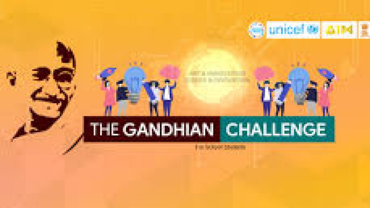 AIM, NITI Aayog’s Atal Tinkering Labs and UNICEF India launches ‘The Gandhian Challenge’