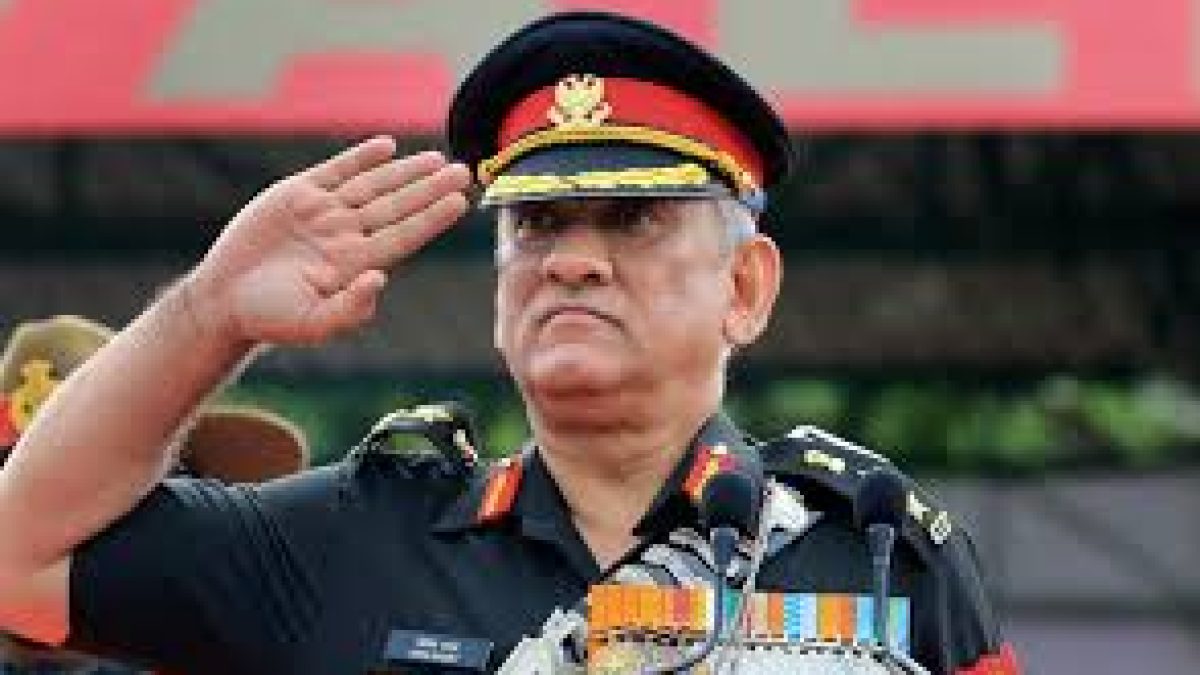 General Bipin Rawat becomes India's first-ever CDS