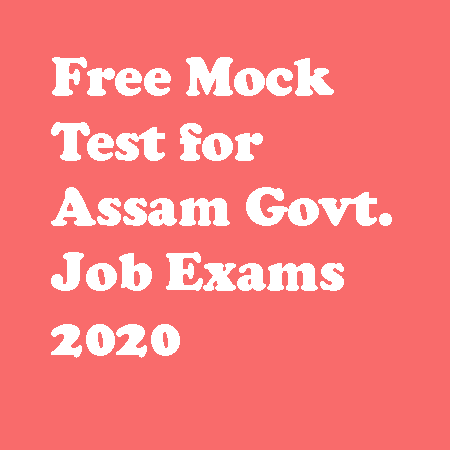 Assam recruitment free mock test