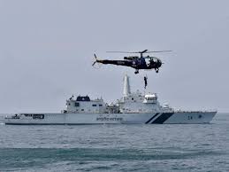 Japanese, Indian Coast Guards hold exercise off Chennai coast