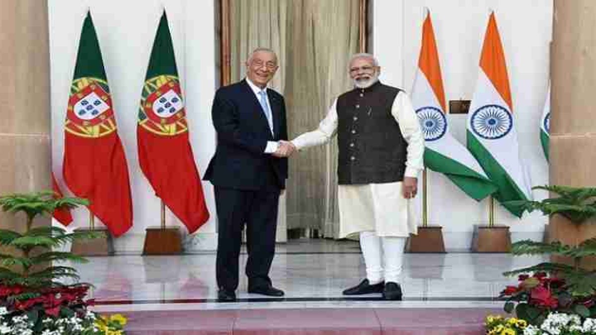 14 agreements has signed between India and Portugal