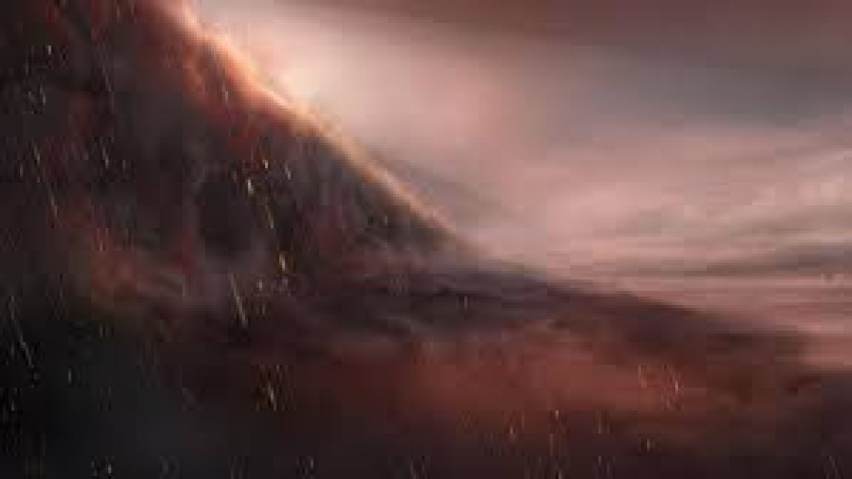 Astronomers discovered an Iron raining exoplanet