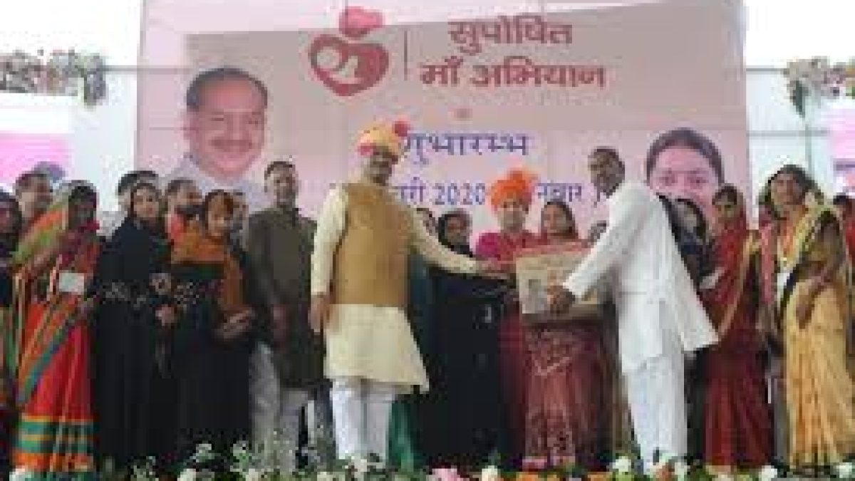 Om Birla launched Suposhit Maa Abhiyan in Rajasthan