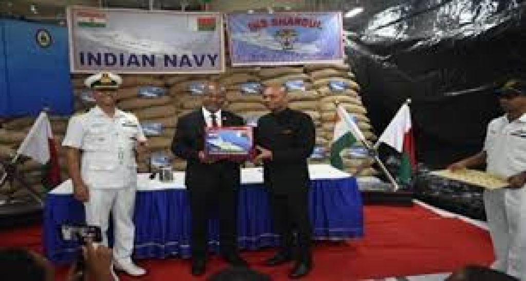 India delivers 600 tonnes of rice to flood-hit Madagascar