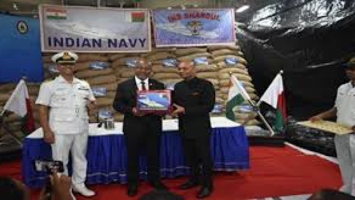 India delivers 600 tonnes of rice to flood-hit Madagascar