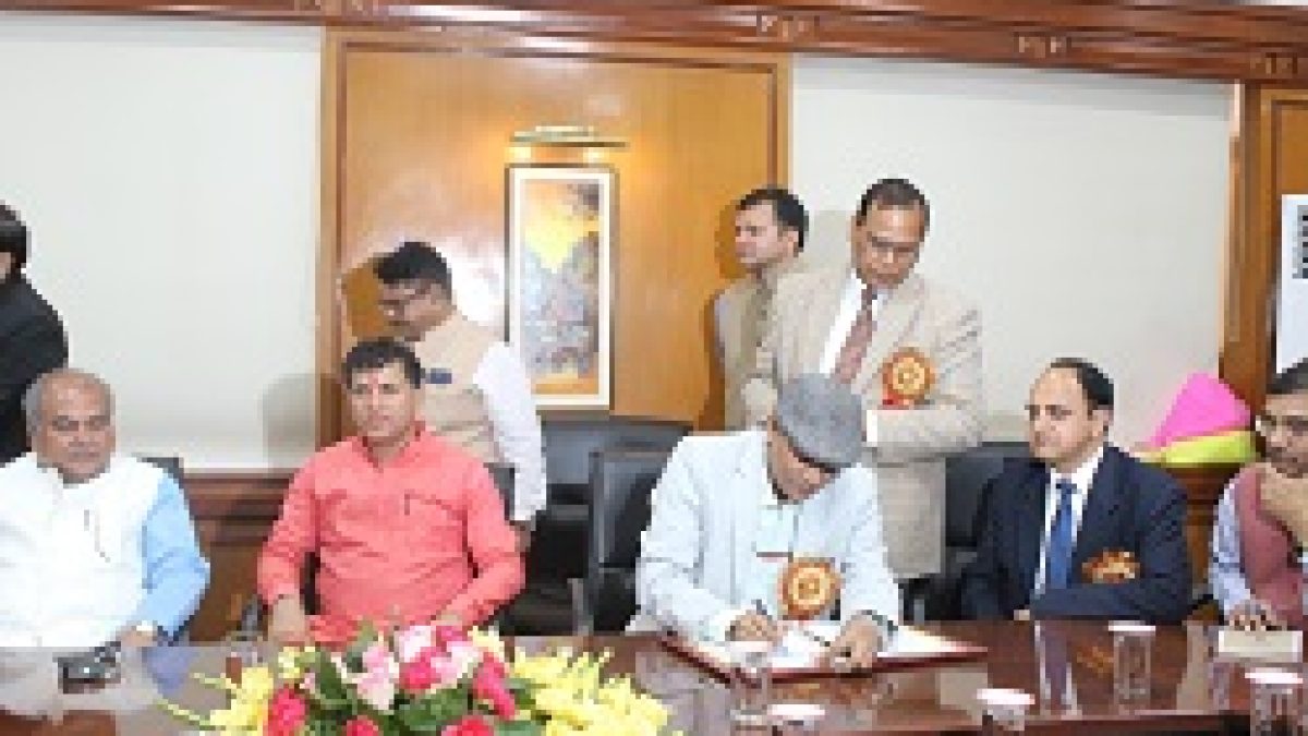 ICAR and PBRI signed MoU to undertake research work and education