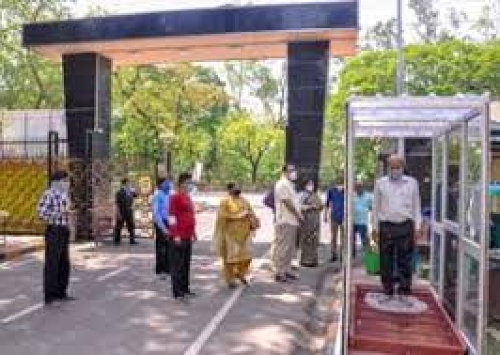 Disinfection Walkway and Road Sanitizer Unit by CSIR-CMERI