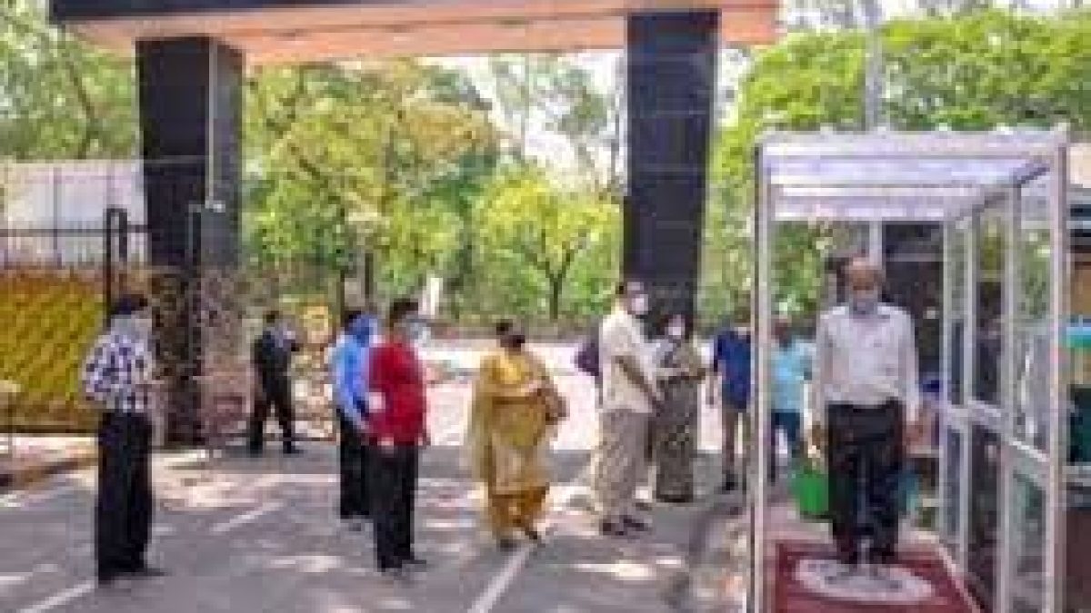 Disinfection Walkway and Road Sanitizer Unit by CSIR-CMERI