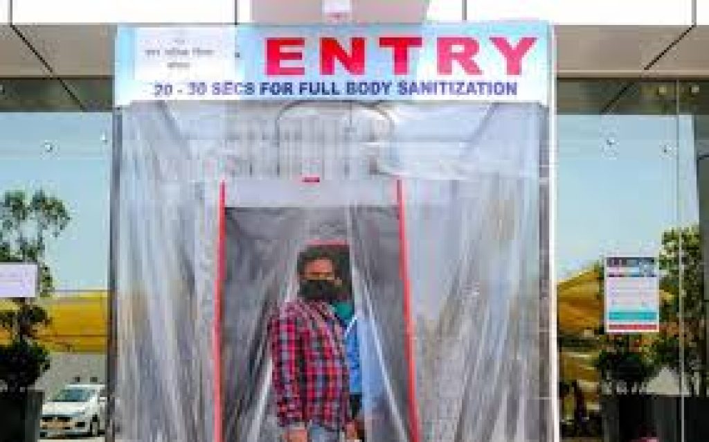 IIT(BHU)'s innovation center makes full body Sanitization Device