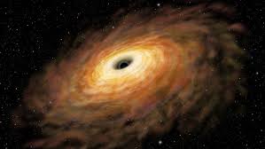 The study of optical properties of super-massive black-hole