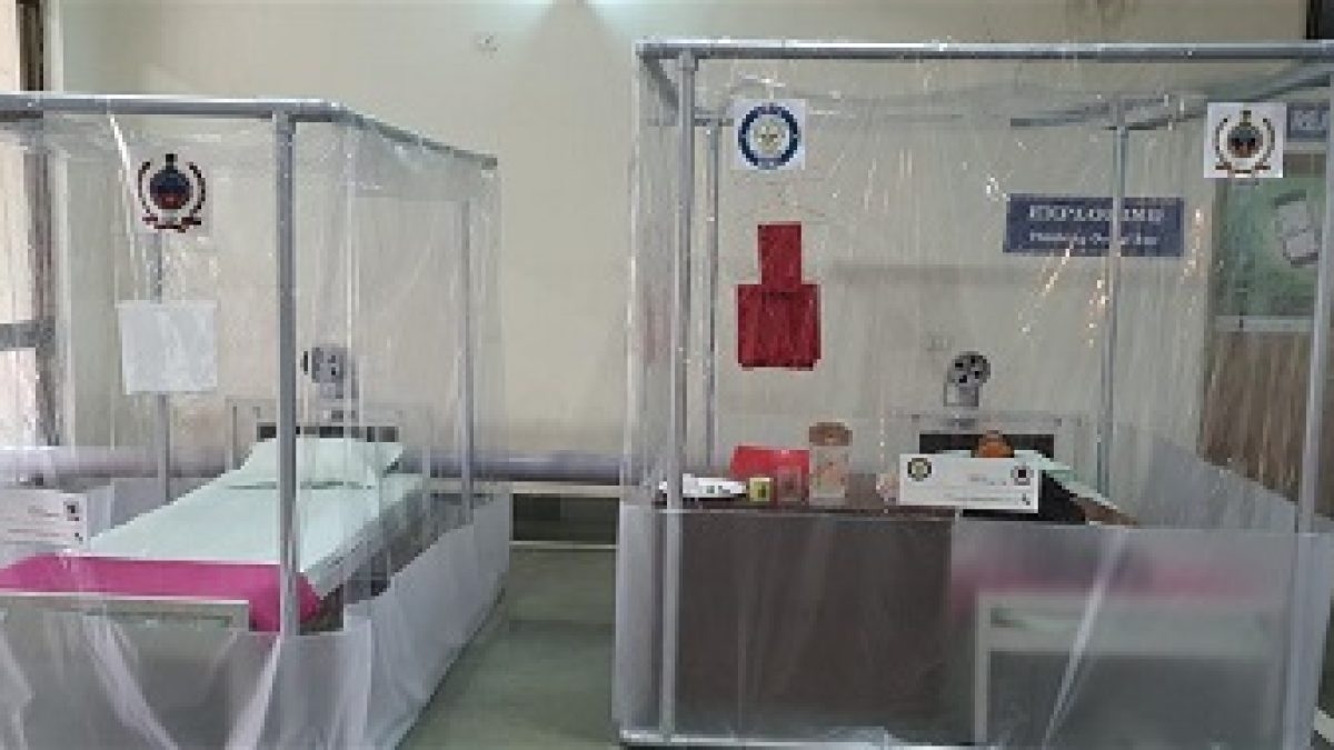 DIAT develops medical bed isolation system for covid-19 patients