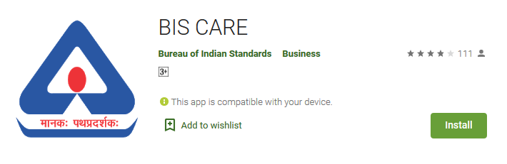 Government launched Bureau of Indian Standard Mobile App ‘BIS-Care’