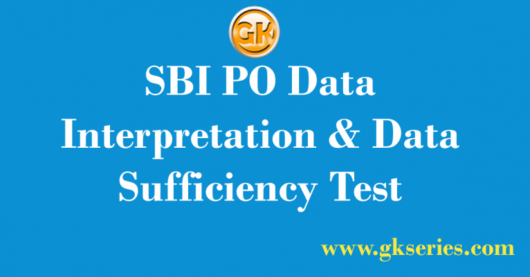 SBI PO Data Interpretation & Data Sufficiency Test