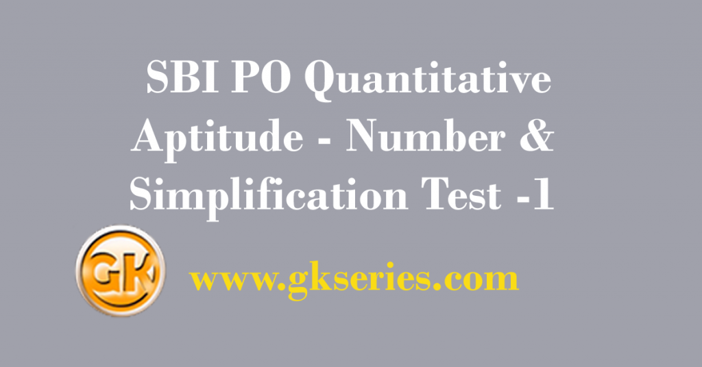 Daily Free Mock Test 25 July 2020 SBI PO Quantitative Aptitude Number Simplification
