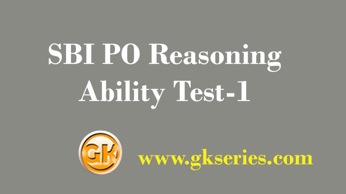 SBI PO Reasoning Ability Test-1