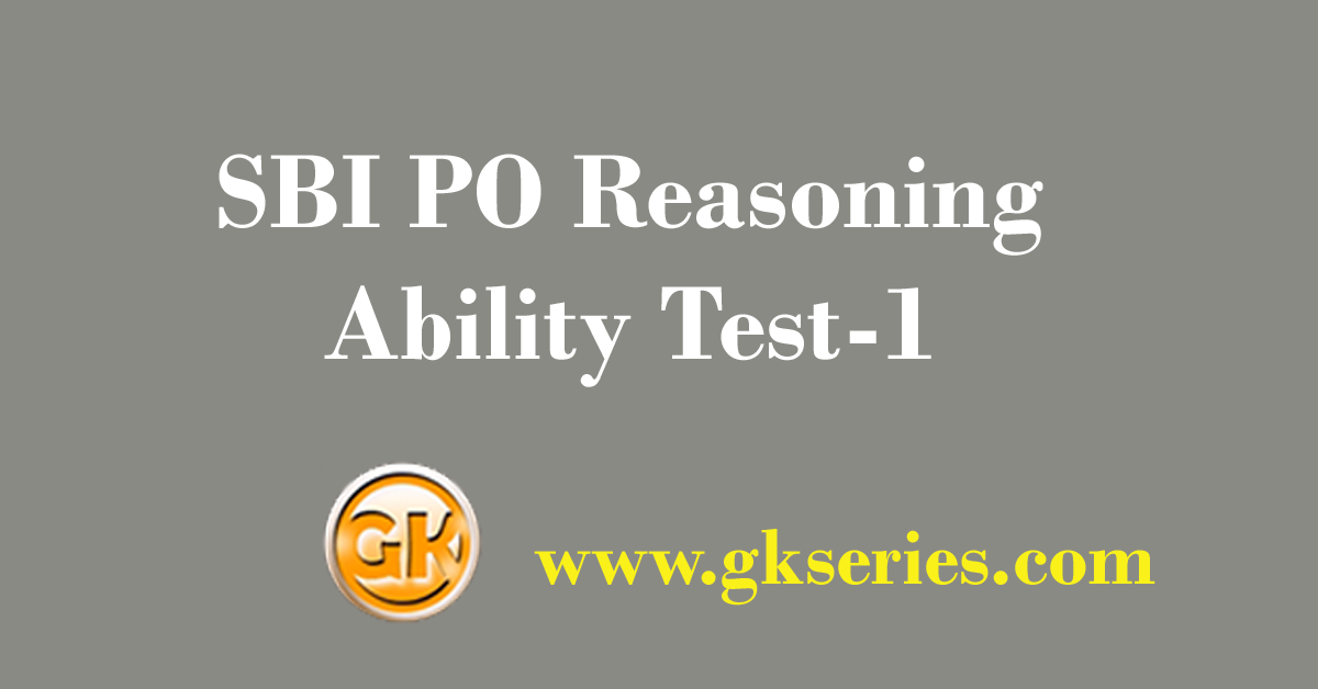 SBI PO Reasoning Ability Test-1