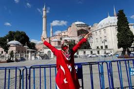 Turkey converts Istanbul's Hagia Sophia museum into a mosque