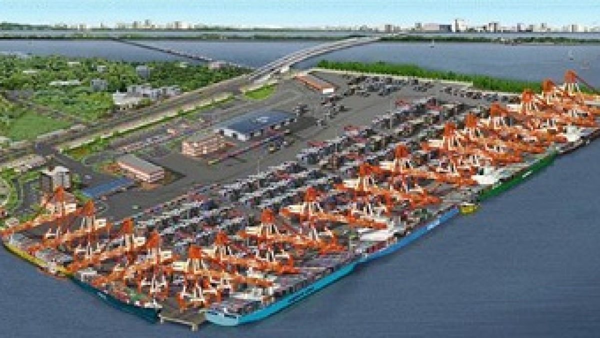 India’s first trans-shipment hub Vallarpadam Terminal of Cochin Port