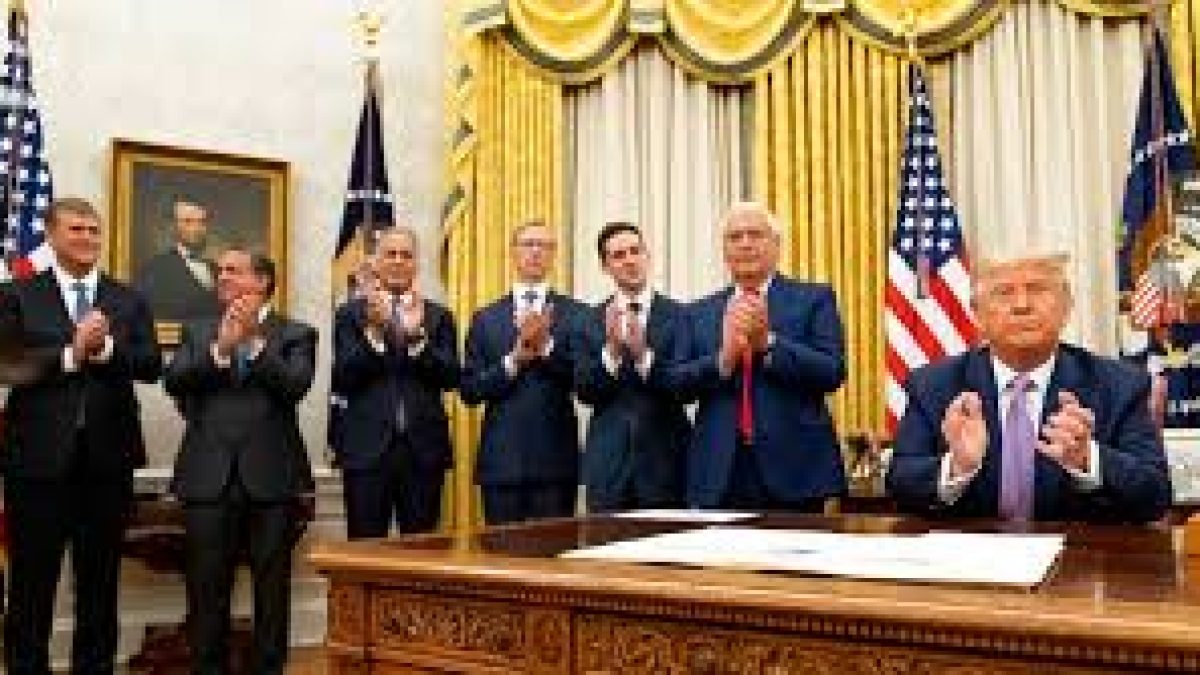 US announced historic peace deal between UAE and Israel