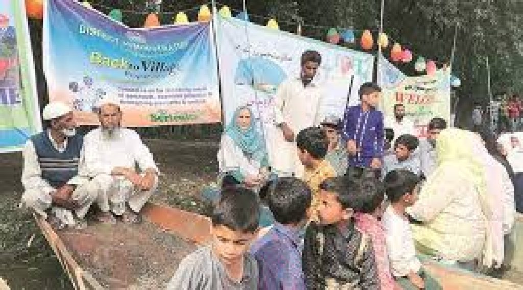 3rd phase of 'Back to Village' programme in J&K